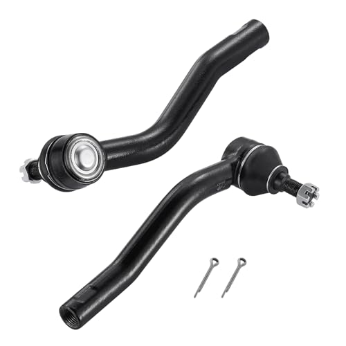 BDFHYK 2PC Outer Tie Rod End Kit for Ford Edge 07-14, for Lincoln MKX 07-15, Suspension ES800474 ES800473