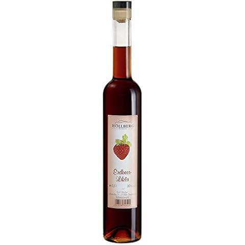 Erdbeer-Likör Höllberg 30% vol, fruchtiger Likör ohne Aromastoffe Cover