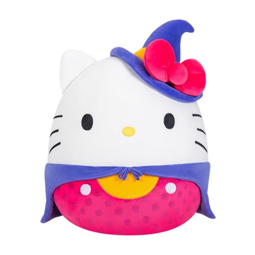 Squishmallows Original Sanrio 12in Halloween 2025 Hello Kitty – Official Jazwares Plush (Medium-Sized)