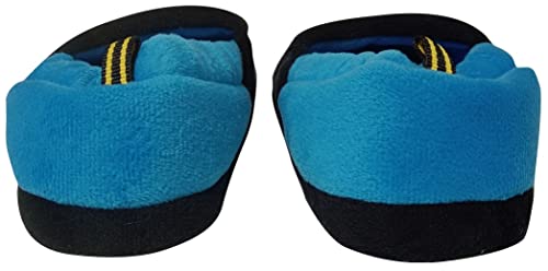 Dc Comics Boy's Batman Plush Slippers (Black/Blue, Numeric_11) #TOP6
