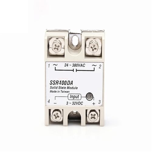 SSR-90DA relais statique silencieux pour régulation thermique 5-24VDC sortie 24-380V AC