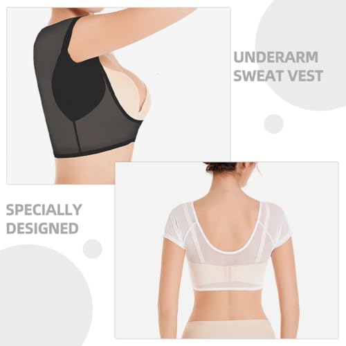 USHOBE 3 Pçs Colete De Suor Nas Axilas Camisa À Prova De Suor Respirável Lavável Reutilizável Axilas