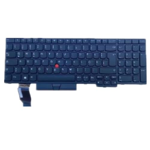 Clavier de rechange pour ordinateur portable Lenovo Thinkpad P53s touches noires UK