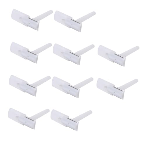 MERRYHAPY 25個両刃式使い捨てカミソリ 脚用 ボディヘア用 ヘア用 脇毛用 体毛トリマー 旅行用