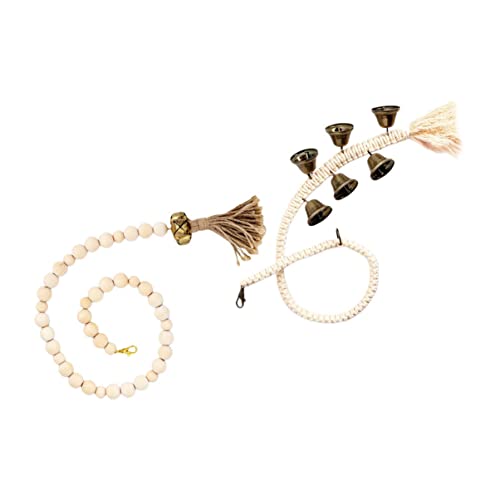 Abaodam Durable Dog Training Bells Potty Training Bells for Puppies Dog Doorbells Hanging Pet Doorbell