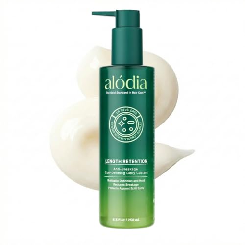 ALODIA Moisturizing Curling Cream - 8 oz - Buildable Hold for Wavy, Curly & Coily Hair with Safflower Oil & Jojoba Oil - Nut-Free Formula