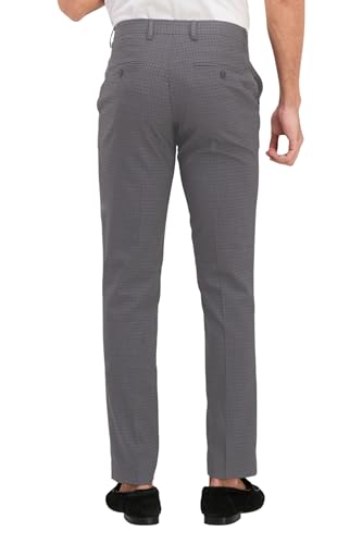 Perry Ellis Portfolio Mens Slim Fit Suit Dress Pants Charcoal Grey 33 x 304