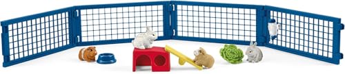 Maison pour Lapins Schleich 42500 avec cochon d'Inde et enclos de ferme - 2