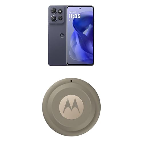 Image of Motorola Moto G Power 2025 Unlocked 8 /128GB 50MP Camera Slate Gray + Moto Tag 2 (1-Pack) Bundle