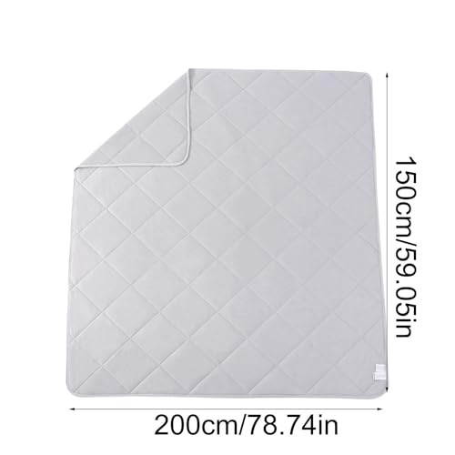 Couverture de refroidissement légère de lit et canapé pour nuits chaudes