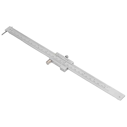 NDNCZDHC Calipers, Stainless Steel Vernier Caliper, 250mm Caliper Measuring Tool for Marking, Portable Measuring Calipers with Case, 1 / 128in Reading Value