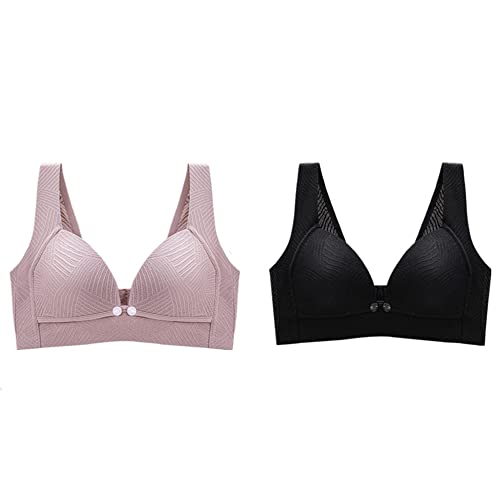 Soutien-gorge d'allaitement en maille douce et col en V pour une coupe élégante
