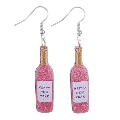 Boucle d'oreille Chinois façonne de style Drop pendant unique