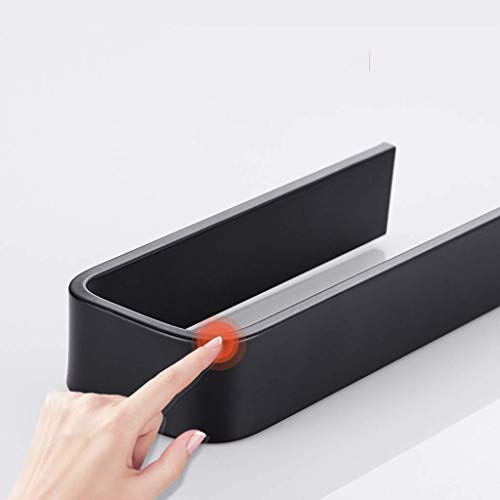 Rack de barre de serviette et porte-rangement mural double usage - 4