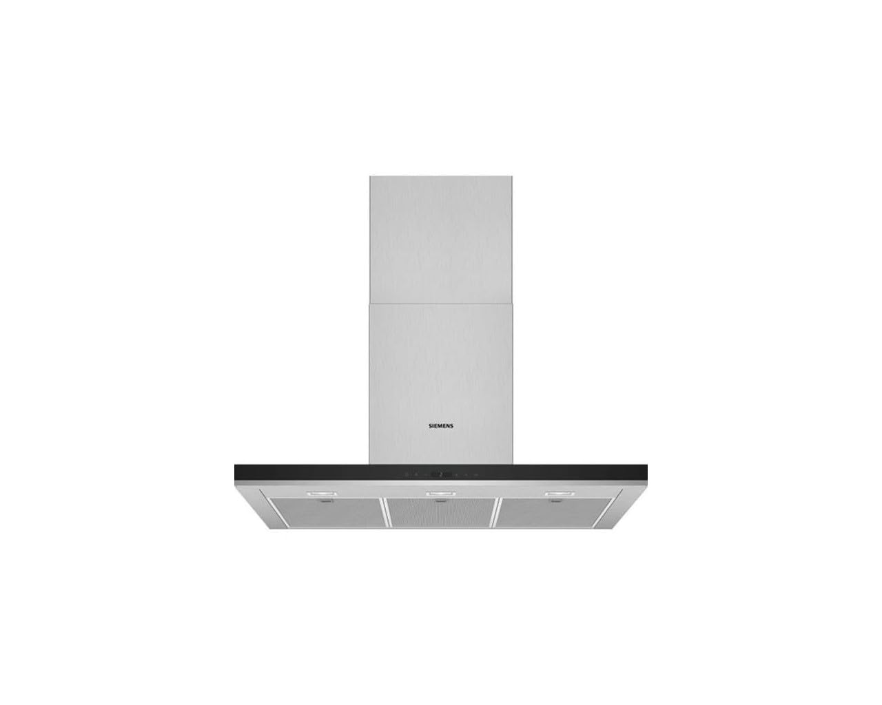 SIEMENS Hotte decorative murale LC97BHP50, Hotte murale,iQ500,90 cm, Inox