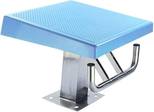 FOTN 19.7 Inch Pool One Step Diving Starting Block and Swimming Competition Jumping Platform with...