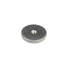 M-6 Large Knurled Edge 1/4"-20 Locknut