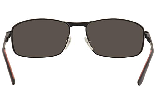 Carrera sunglasses 8012/S 003M9 Metal Black - Red Grey polarised4