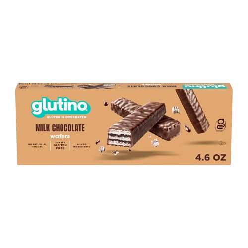 Glutino Gluten Free Wafers, Luxuriously Delicious, Chocolate Flavor, 4.6 oz