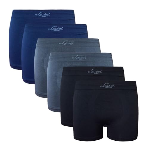 Liabel Slip/Boxer Seamless Uomo LXL 6Pz