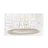 XH 2 54 mm Steckverbinder-Set, 460 Stück, mit Stiftleiste, geeignet für elektrische Verkabelung...