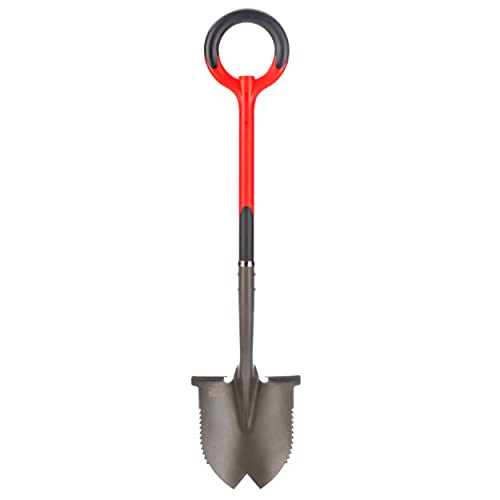 Radius Garden 22211, Root Slayer Round Head Shovel, Red by Root Slayer - Used condition - CA$75.02