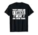 That's What I Do I Smoke Meat & I Know Things Grilling Gift T-Shirt