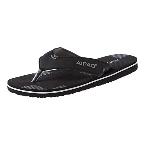 Aipao Flip Flop Slippers for Men - Black: Buy Online at Best Price in UAE -  Amazon.ae