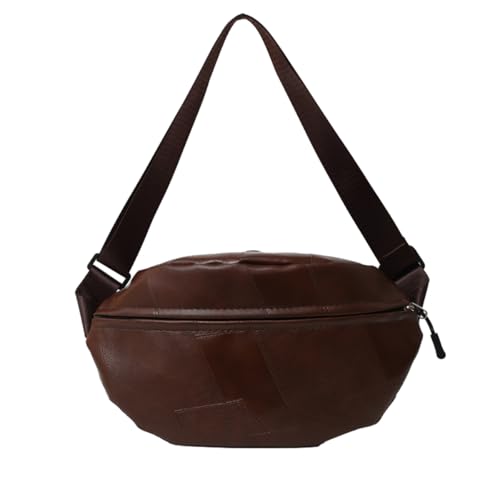 Ocuuer Bolso Cruzado para Mujeres Bolso de Cofre de Cuero PU Mini en Todas Partes Bolso de cinturón de cinturón sólido de Moda de Moda Mierda Correas Ajustables Correas de Cintura de Cadera