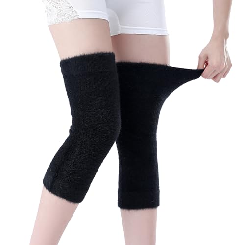 Women Men Winter Knee Warmers Thicken Thermal Knee Brace Sleeve Leg Warmer Warm Knee Pads Leg Sleeves Knee Supports2