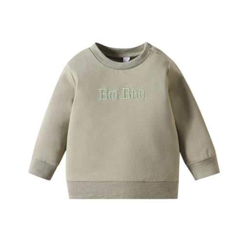 Boys' Long Sleeve Hooded Sweatshirt Toddler Boys Long Sleeve Letter Embroider T Shirt Pullover Tops Sweatpants &