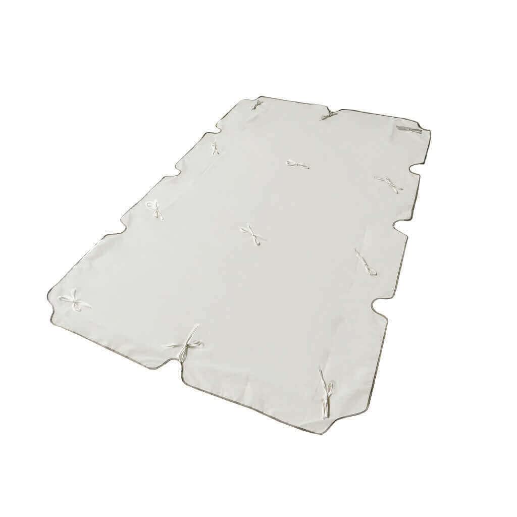 Telo di ricambio per dondolo da giardino 3 posti in poliestere idrorepellente 200x112x1h cm - Beige