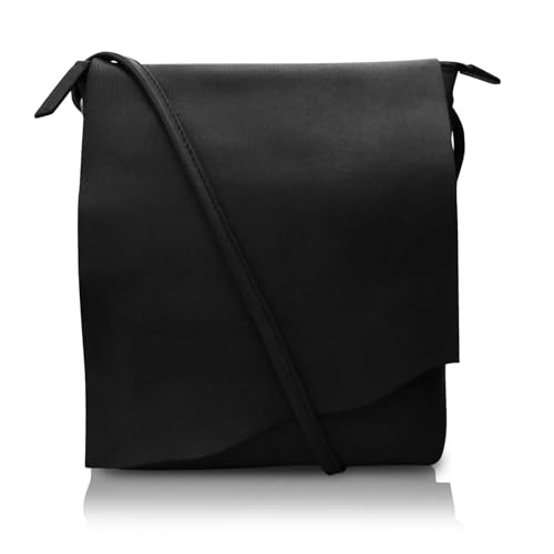 Image of ili New York Leather Mini Sac Crossbody - Genuine Leather Crossbody Bags for Women with RFID Blocking, Adjustable Strap