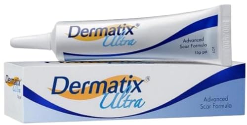 Dermatix Ultra Advanced Scar Gel - Formula Advanced Silicone Gel for Cosmetic Improvement of Keloids Surgical Burn & Hypertrophic Scars Made in USA