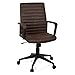 Produktbild hjh OFFICE 621860 Home Office Bürostuhl Lodge Kunstleder Braun Bürostuhl Drehstuhl mit Wippfunktion