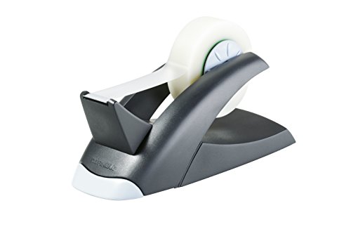 Durable 771701 Dispensador De Cinta De Mesa, 1 Pieza, Negro