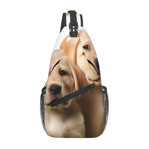 Mochila tipo bandolera cruzada negra para adulto