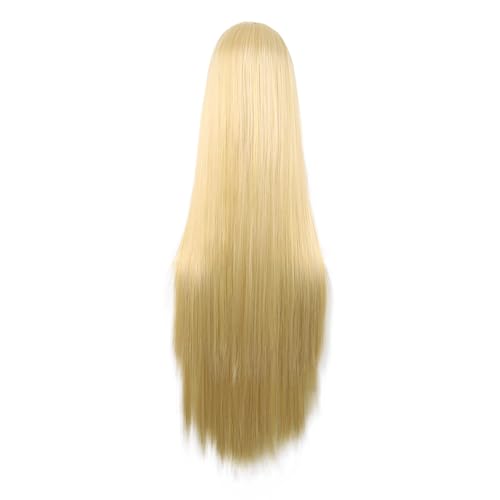 Image of MapofBeauty 40 Inch /100 cm Fashion Straight Long Costume Anime Cosplay Anime Wig (Mixed Golden)