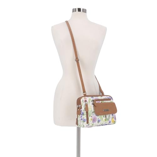 Image of MultiSac Zippy Triple Compartment Crossbody Bag