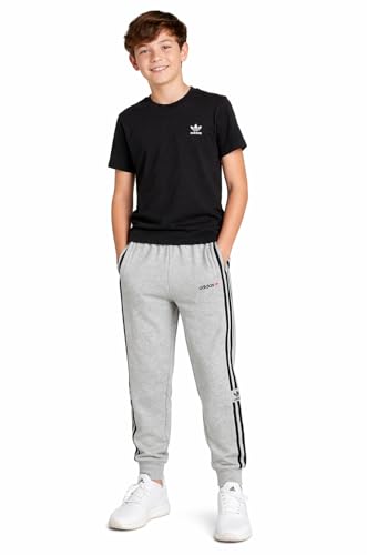 Pantalon adidas Itasca Fleece garçon gris taille M sport et détente