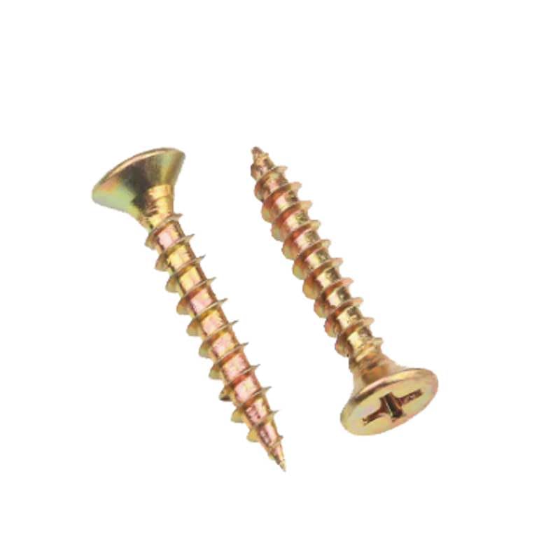 M4 M5 Carbon Steel Color Zinc Plated Cross Recessed Countersunk Flat Head Self-Tapping Screws Wood Screw Wall Nails Drywall Nail - (Size: M5x120mm (10pcs))