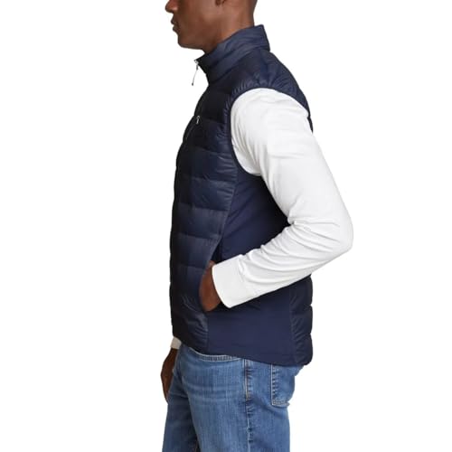 Eddie Bauer Men's Down Puffer Vest (Blue, Large)2