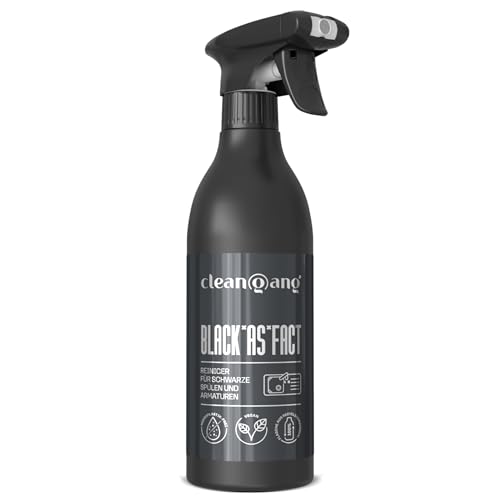 Cleangang Reiniger für Schwarze Armatur und Keramik - Badreiniger Kalkreiniger Dusche Stark für Waschbecken Wasserhahn Bad Duschkopf Fliesen - Armaturenreiniger 0 5 L