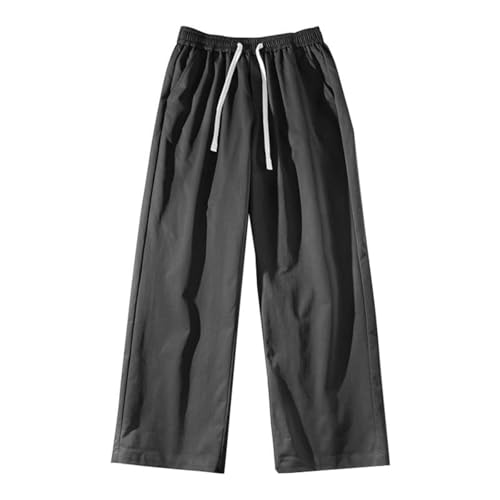 Pantalon de sport décontracté pour hommes et femmes coupe droite automne