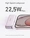 Anker Nano Powerbank, 5000mAh Powerbank 22.5W, Integrierter Faltbarer USB-C Konnektor, Kompatibel mit iPhone 17/16/15, Samsung S22/23 Serie, Note20 Serie, Huawei, iPad Pro/Air, AirPods und mehr