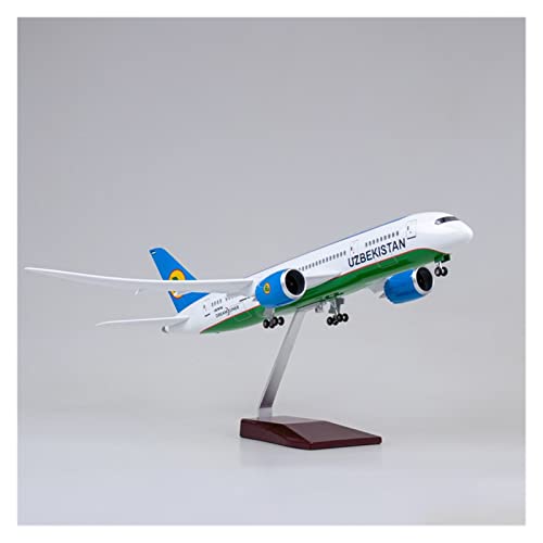 Boeing B787 modelo de avión réplica 1:130 kit de hobby coleccionable con soporte de aviación 3
