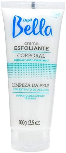 Creme Esfoliante Corporal Alecrim, Depil Bella, 100G