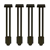 ■ STILVOLLER INDUSTRIELLER LOOK: Unsere E-Stützen mit klassischem Look sind die stilvolle Alternative zu herkömmlichen Möbelbeinen und passen zu fast jedem Einrichtungsstil