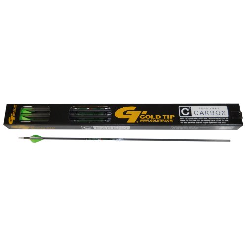 Gold Tip XT Hunter 3555 Dozen Black Arrows (2-Inch Vanes)