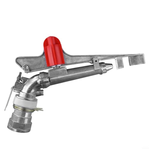 Besttoolifes - Besttoolifes Arroseur rotatif d'irrigation agricole réglable, système d'arrosage de pelouse à 360 degrés avec tête en alliage de zinc pour l'irrigation des cultures de jardin, portée de 26 à 36 m (5,1